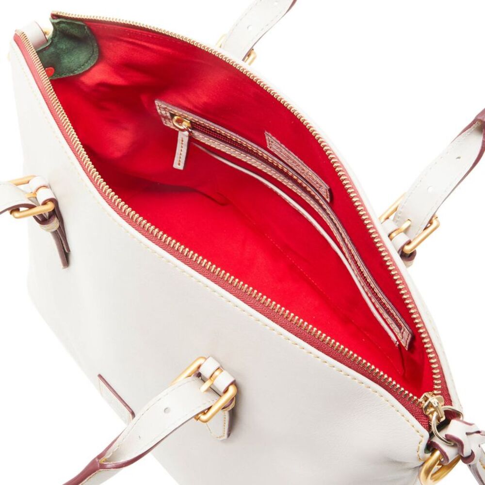 Dooney & Bourke Florentine Domed Satchel - Ecru - Picture 3 of 4